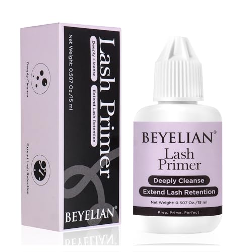 Beyelian Lash Primer for Eyelash Extensions 15ml – Pre-Treatment Cleanser