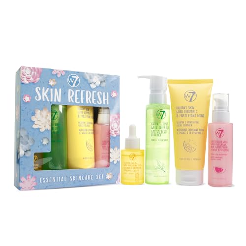 W7 Skin Refresh Skincare Set - Complete Routine for Radiant Skin