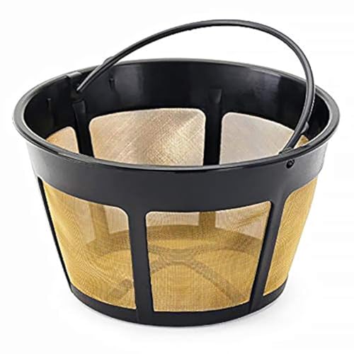 NRP Permanent Coffee Filter for 12-Cup Coffeemakers - Eco-Friendly & Reusable