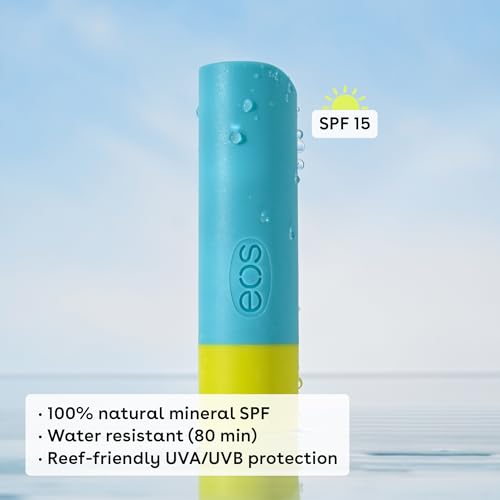 eos Natural SPF 15 Coconut Pineapple Lip Balm - 0.14 oz (Pack of 2)
