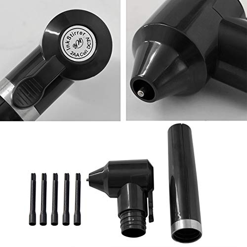 Yuelong Tattoo Ink Mixer Machine Kit - 100 Disposable Sticks, Portable & Durable
