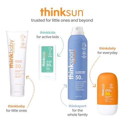 Thinkbaby Mineral Sunscreen Stick SPF 30 - Vegan & Water Resistant