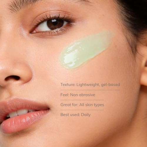 CLAYCO Matcha Enzyme Face Scrub with AHA & BHA - Gentle Exfoliating Mask