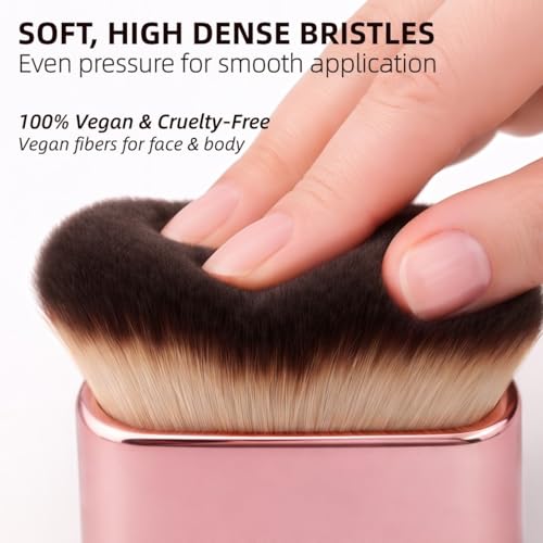 Extra Large Kabuki Self Tanner Brush for Flawless Application