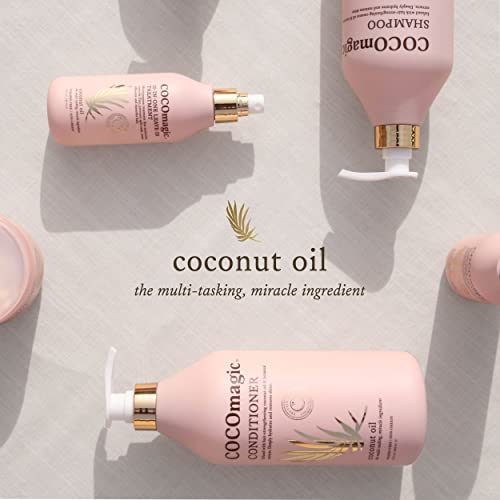 Cocomagic Coconut Oil & Botanical Hair Conditioner 32oz - Hydrating & Restorative, Paraben-Free for All Hair Types