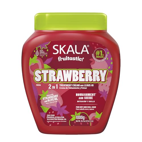 SKALA Strawberry 2-in-1 Treatment Cream & Leave-In Conditioner - 35.3 oz