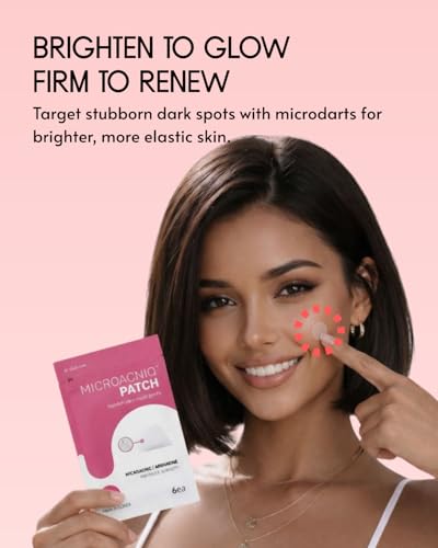 le dalcom Micro-Dart Dark Spot Patches for Post-Acne Radiance (36 Count)