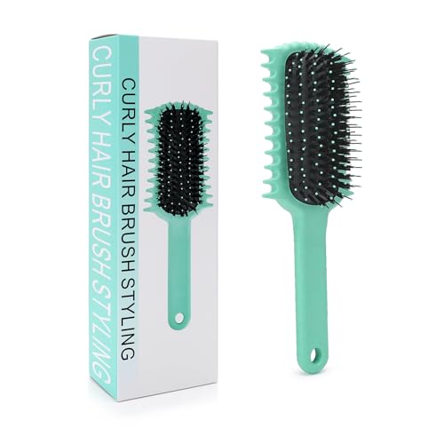 Curly Hair Brush for Volume & Definition - Detangling Styling Tool