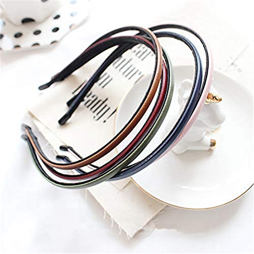 Leather Party Headband with Bows for Women & Girls