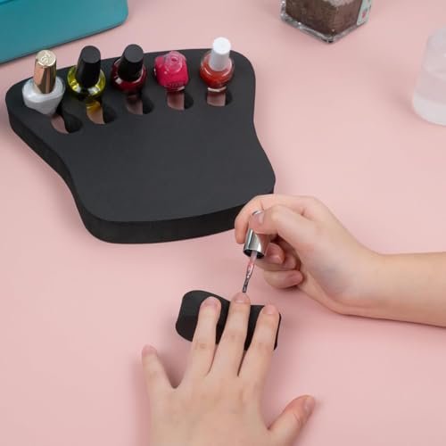 ButterFox Nail Polish Organizer Holder - Black Nail Art Stand