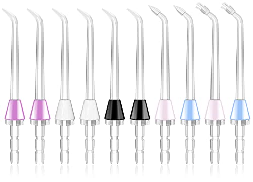 MySmile 10-Piece Oral Irrigator Nozzle Set for Waterpik & Mocel