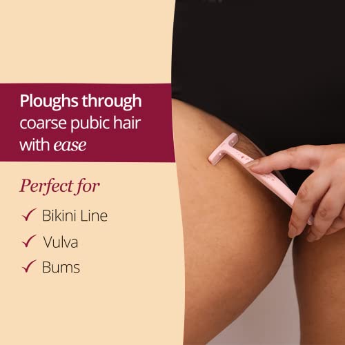 Carmesi Bikini Razor for Women - Gentle Hair Removal with Nano-Precision Blades