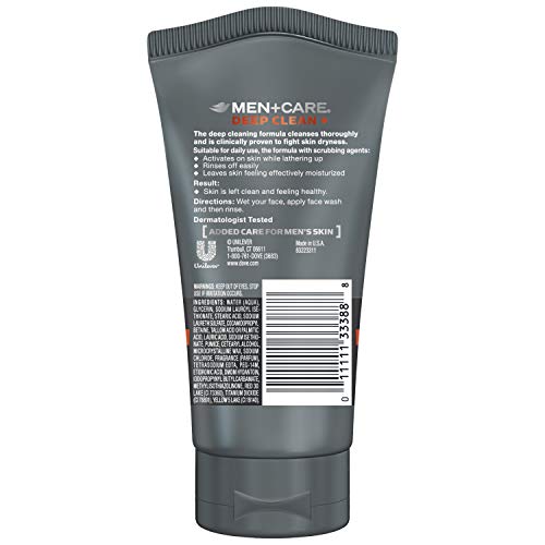 Dove Men+Care Deep Clean Face Scrub 5 oz - Exfoliating Pumice