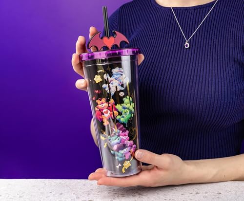 Care Bears x Universal Monsters Carnival Cup - 24 oz with Lid & Straw
