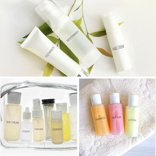 120 PCS Waterproof Toiletry Labels for Travel Bottles