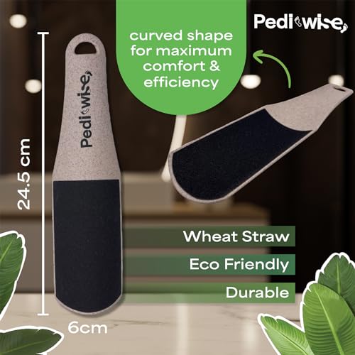 Pedi-wise Extra Large Double Sided Pumice Stone Foot File & Callus Remover - Model 1
