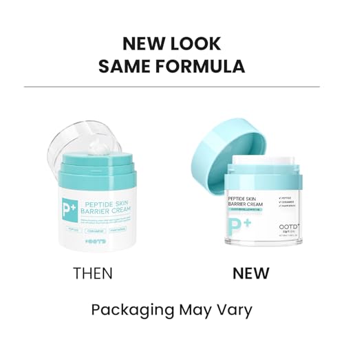 #OOTD Peptide Skin Barrier Face Moisturizer - Hydrating Korean Skincare for Sensitive & Dry Skin, 1.69 fl oz