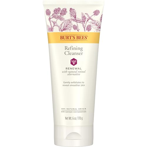 Burt's Bees Renewal Refining Cleanser with Bakuchiol - 6 Oz