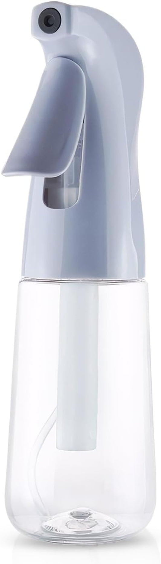Continuous Spray Bottle for Hair - Ultra Fine Mist Refillable Plastic Mister | 6.8oz Dusty Blue