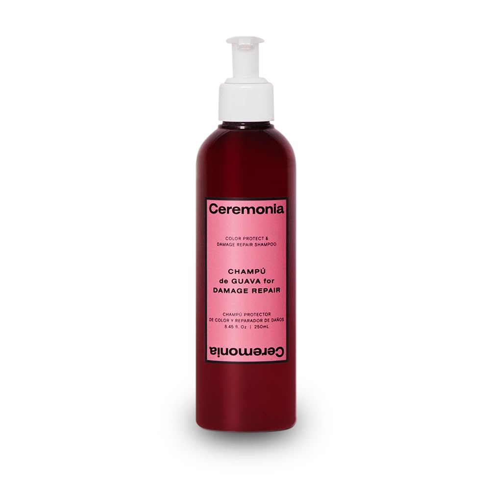 Guava Color Protect Shampoo - Damage Repair & Shine Boosting | Aloe Vera Infused, 8.45 fl oz