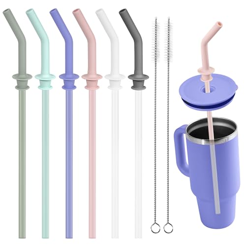 Jetstop HydroFlask Replacement Straws & Silicone Tips (6pk)