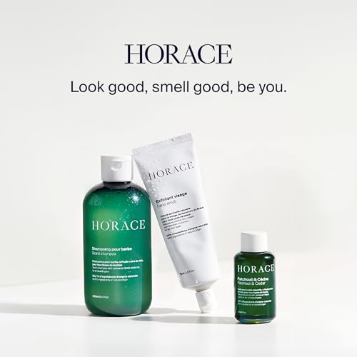 HORACE Tobacco & Vanilla Beard Oil for Men - 99% Natural Argan Formula