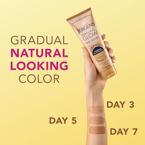 Jergens Natural Glow Head-to-Toe Bundle with SPF 20 Moisturizer