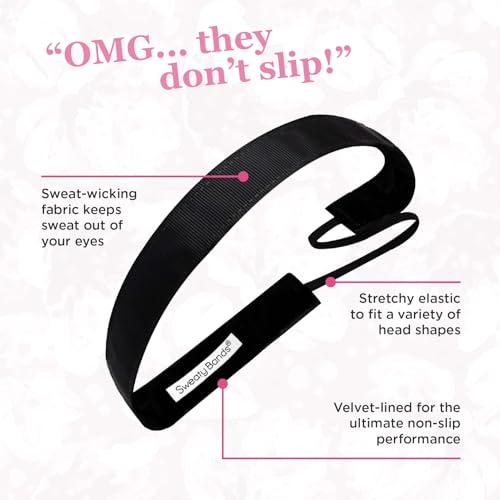 Maryland State Pride Velvet Lined No Slip Workout Headband