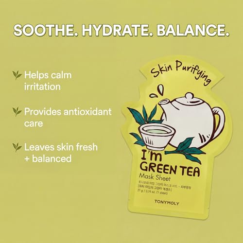 TONYMOLY I’m Pearl Luminating Sheet Mask for Radiant Skin