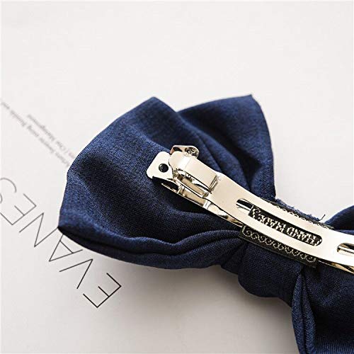 Riccioofy French Hair Bow Clips - 6pcs Barrette Accessories