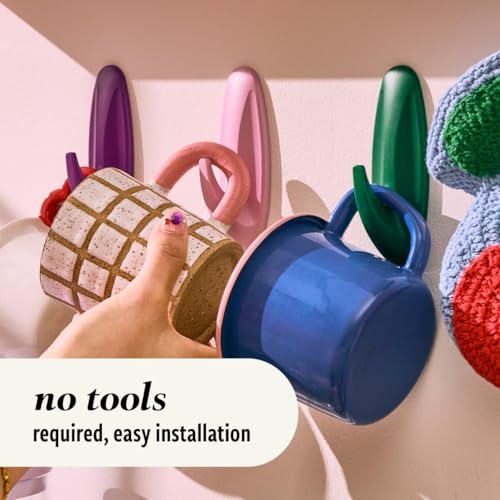 Command Watermelon Designer Hook Pack - 10 Hooks & 16 Strips