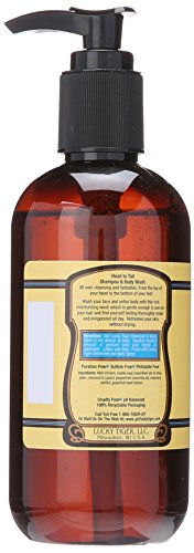 Lucky Tiger Invigorating Shampoo & Body Wash - 8 Oz, Sulfate-Free