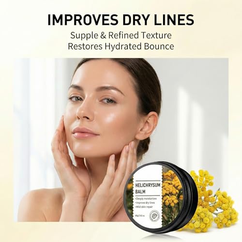 Grospe Helichrysum Balm with Essential Oil for Face & Body - 2.82 oz
