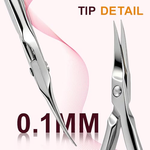 Lukayi Professional Stainless Steel Cuticle Nipper - Precision Trimmer
