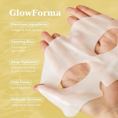 GlowForma Deep Bio-Collagen Facial Mask - Revitalizing Hydration