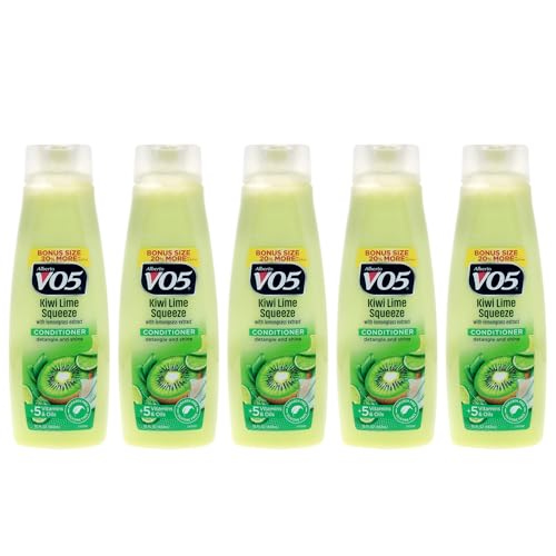 VO5 Herbal Escapes Kiwi Lime Conditioner - 15 oz, Pack of 5