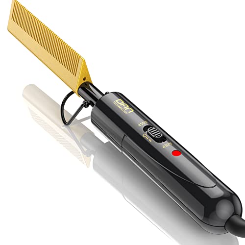 DAN Technology Portable Hot Comb with Dual Voltage & Fast Heating