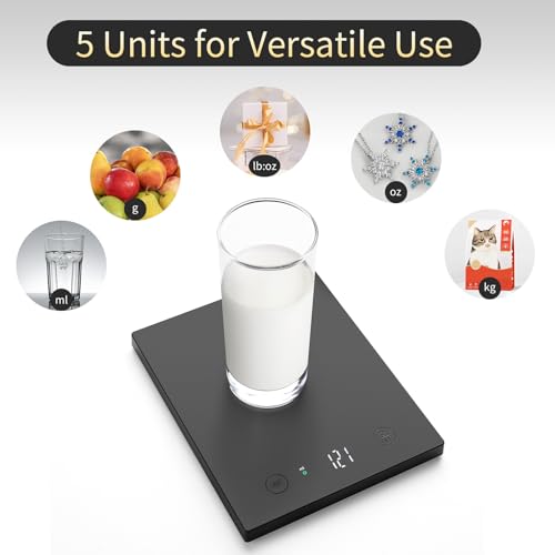 Homebuds Digital Kitchen Scale - 22lb Capacity, 0.1oz Precision