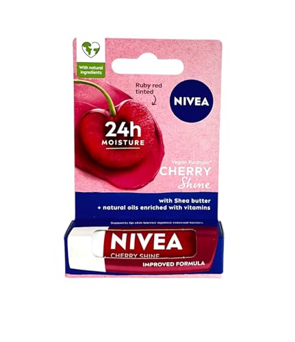 Nivea A Kiss of Cherry Lip Care Stick - Fruity Moisturizer