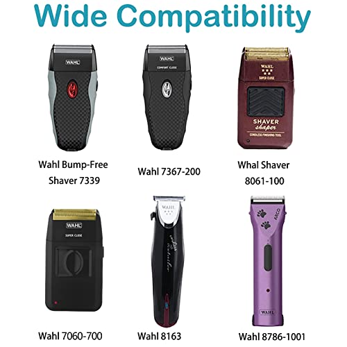 Replacement Power Cord for Wahl Trimmer 8061, 8163, 8786 - Black