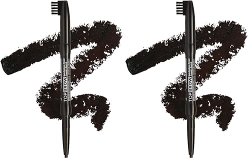 Kiss New York Professional Retractable Eyebrow Pencil with Brush - Black