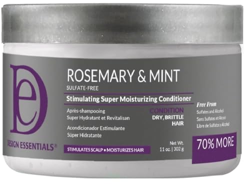 Design Essentials Rosemary & Mint Super Moisturizing Conditioner, 11 oz