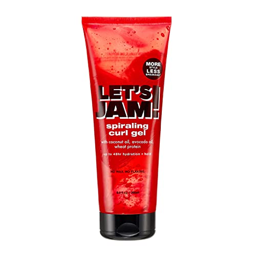 SoftSheen Carson Lets Jam! Spiraling Curl Gel for Curly Hair - 6.8 Fl Oz