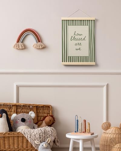 How Blessed Are We Christian Wall Art - 12x16 Framed Canvas