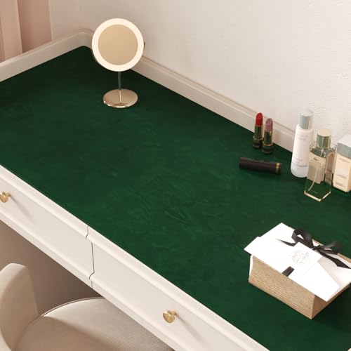 Green Velvet Drawer Liner Roll - Self Adhesive 12"x100"