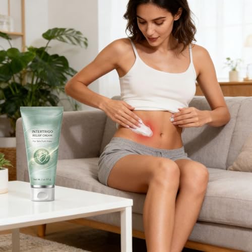YUEOL 2PCS Intertrigo Cream for Skin Fold Care & Chafing Support, Fast-Drying Non-Greasy Formula