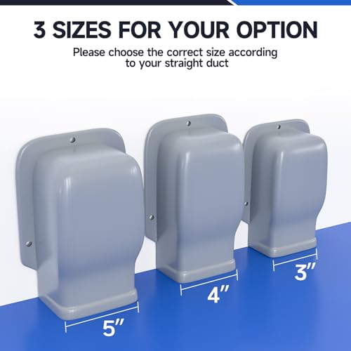 3" Mini Split Line Set Cover Kit - PVC Wall Cover for AC Units