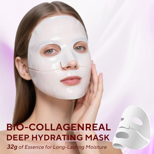 Nityrliv Collagen Face Mask - 4 Pack Deep Hydrating Overnight Mask