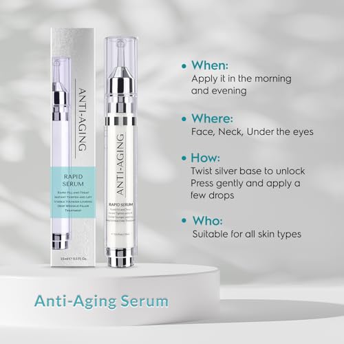 Lavtek Anti-Aging Serum - Firming Wrinkle Cream for Face & Neck