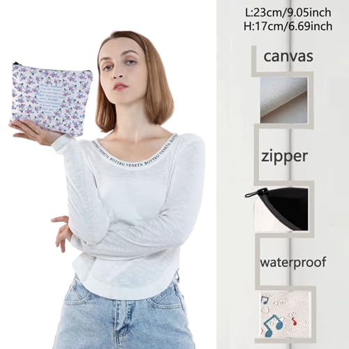 WZMPA Always Eey Cartoon Makeup Bag for Women & Girls